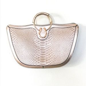 Gold  Buckle Handbag